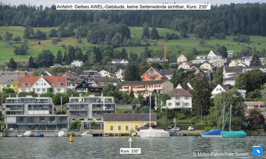 Zufahrt Awel - Gebäude